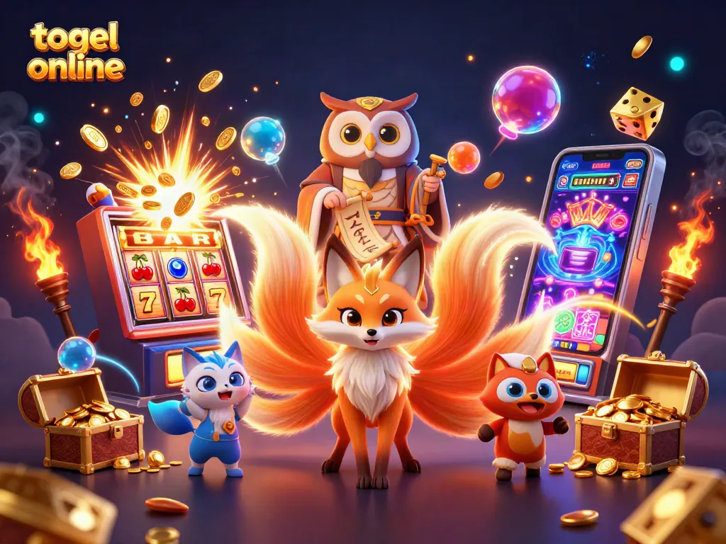 Menggali keseruan togel online dengan jackpot besar dalam ilustrasi 3D menakjubkan yang mempesona.
