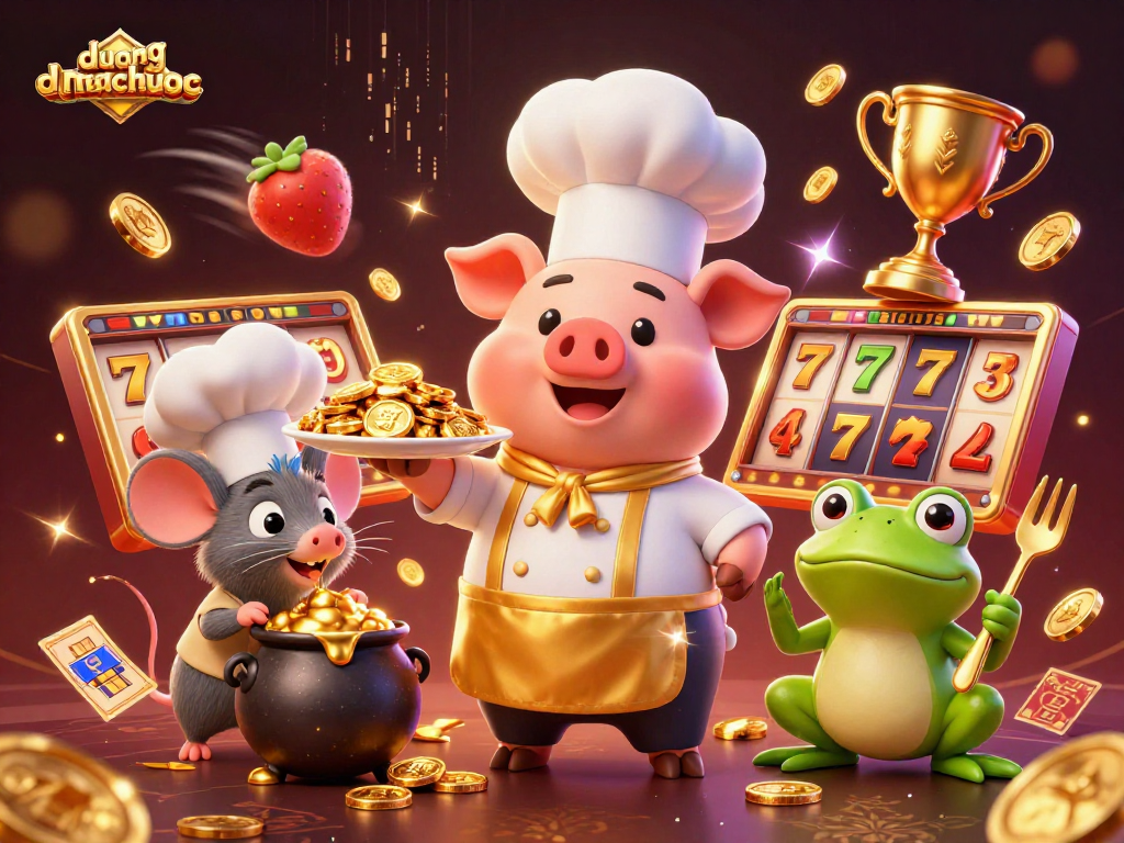 Spin the reels and collect gold coins in duongmatchuoc's exciting online slot experience.
