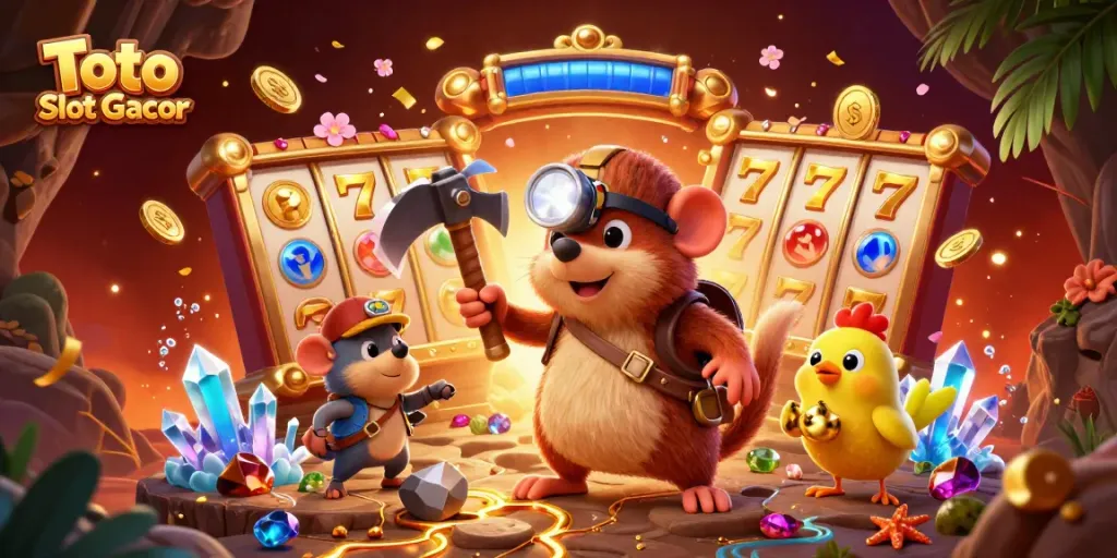 Gambarlah Toto Slot Gacor dengan mole pemburu harta yang berfungsi baik dalam suasana kasino loading slot.