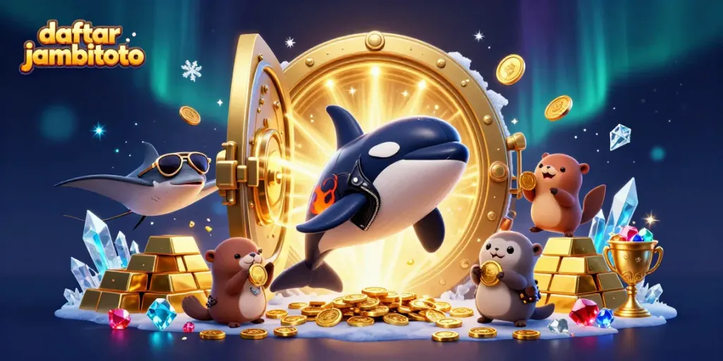 Try your luck and win with daftar jambitoto at the vibrant online casino scene featuring dynamic characters and treasures.