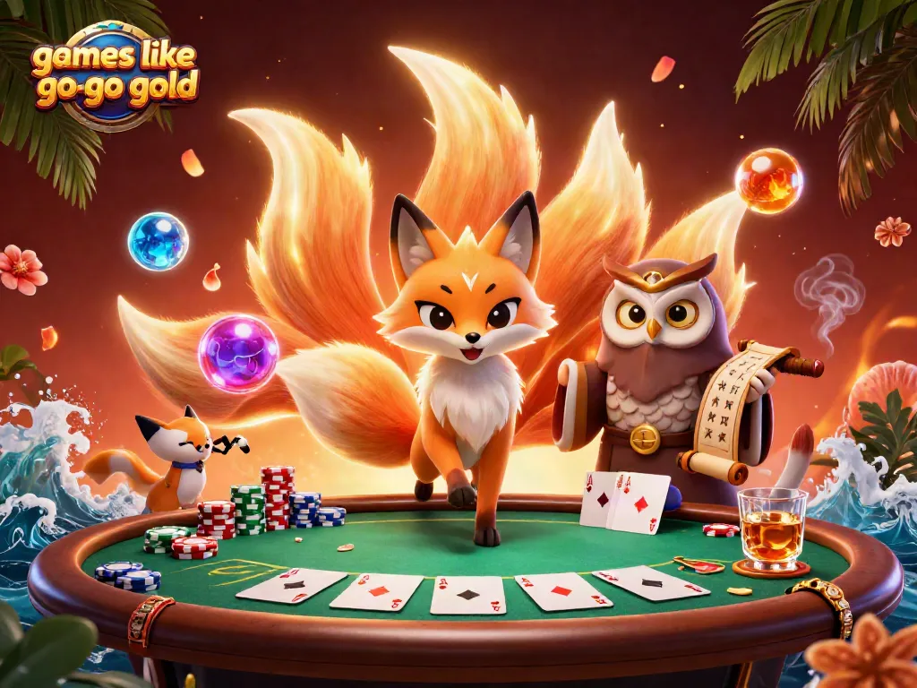 Play exciting games like go go gold with colorful characters and vibrant casino elements.