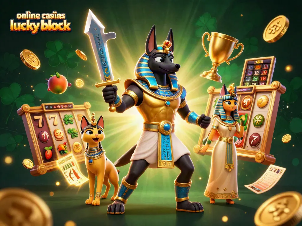 Join the fun at online casinos like lucky block with vibrant slots and ancient Egyptian themes!