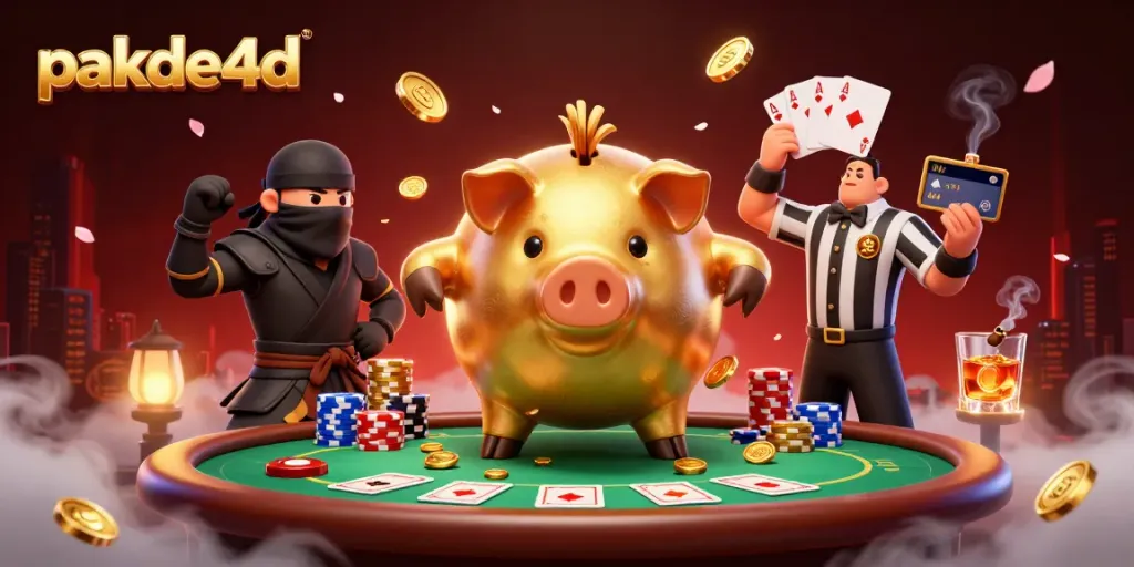 Experience thrilling gaming with pakde4d featuring dynamic gambling action and iconic casino elements.