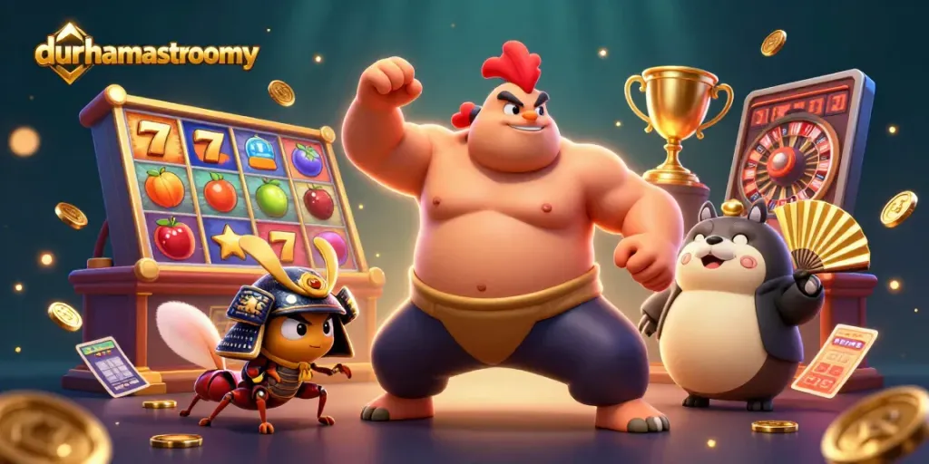 Experience the thrill of durhamastronomy with engaging 3D casino gaming characters in action.