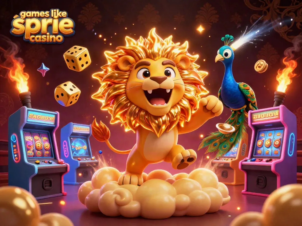 Experience the excitement of games like Spree Casino with thrilling characters and arcade elements!