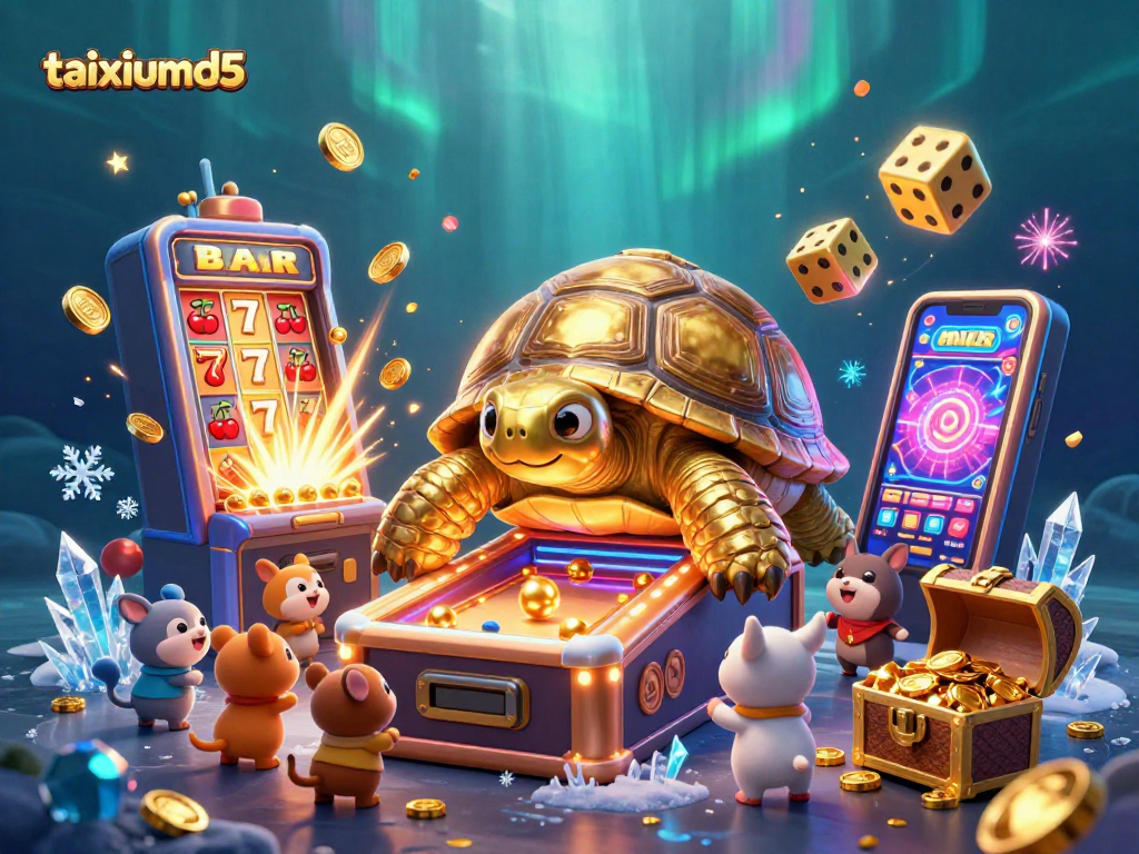 Experience the excitement of taixiumd5 with animated casino gameplay and vibrant surroundings