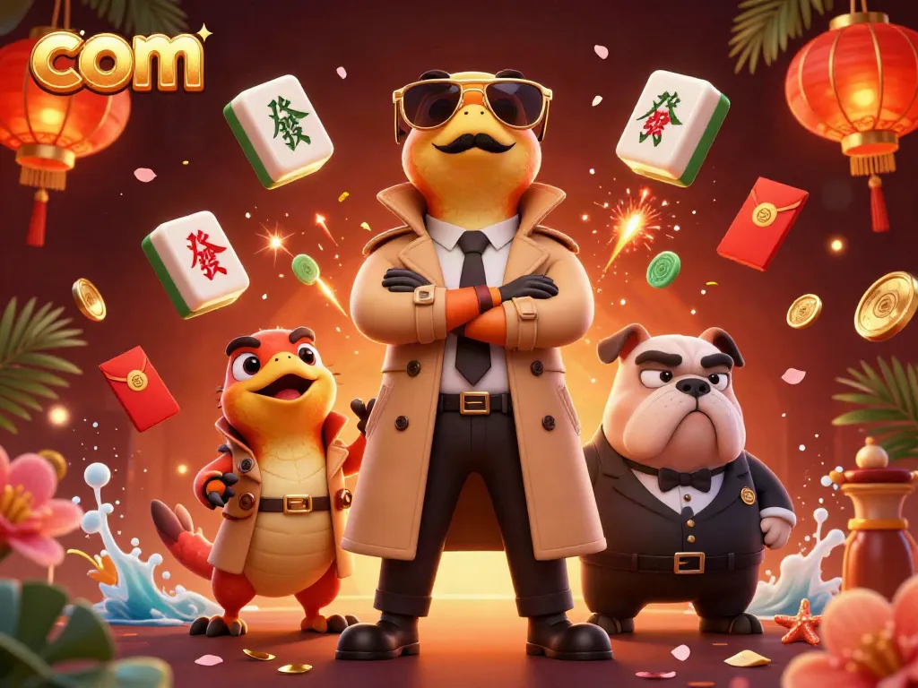Experience VIP casino excitement at com with three raptors in a trench coat and a suspicious bulldog bouncer.
