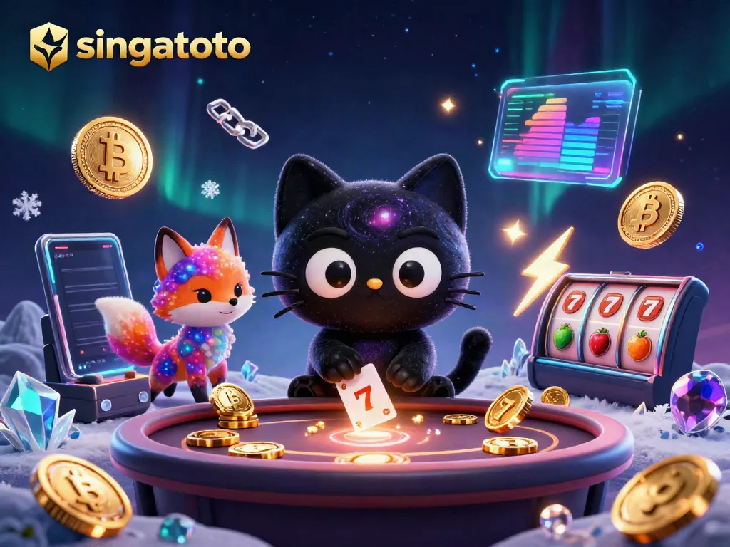 Engage in exciting gameplay at Singatoto’s interactive cosmic casino with vibrant characters.