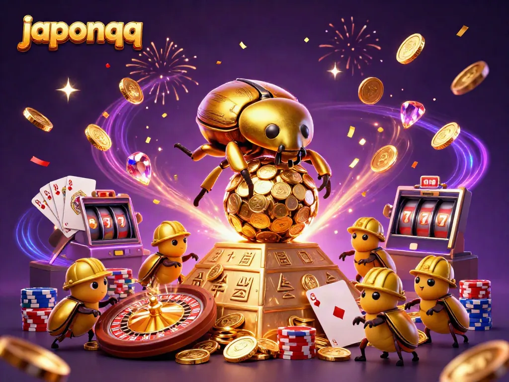 Mengungkap strategi menang di platform game kartu JepangQQ dalam suasana kasino yang megah.
