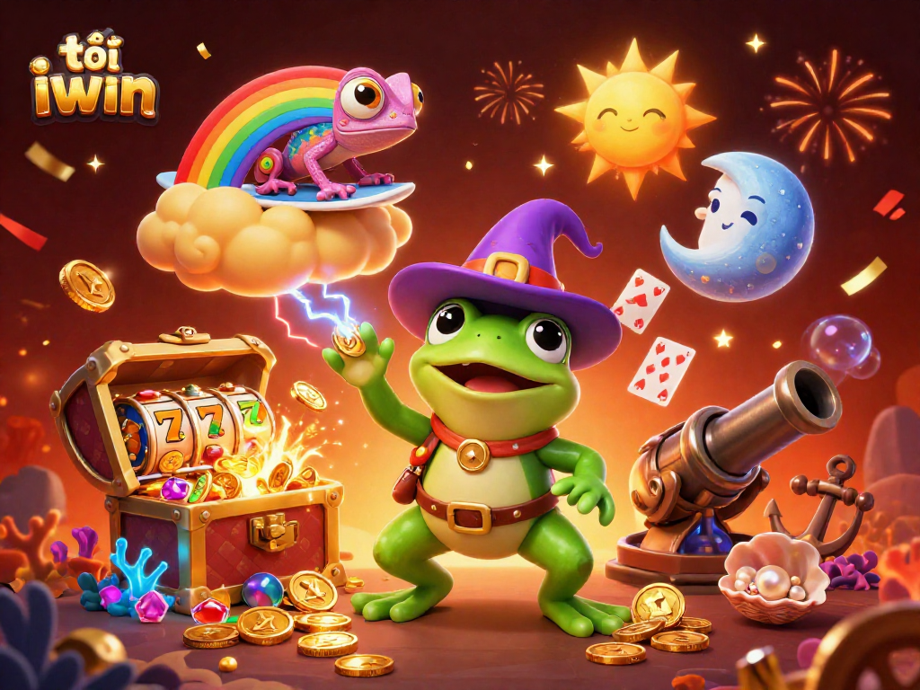 Win big with tải iwin through a fun-filled 3D casino scene brimming with excitement!